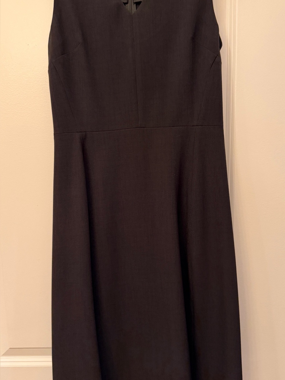 MM Lafleur Dark Gray  Sleeveless A-Line Skirt Dress
